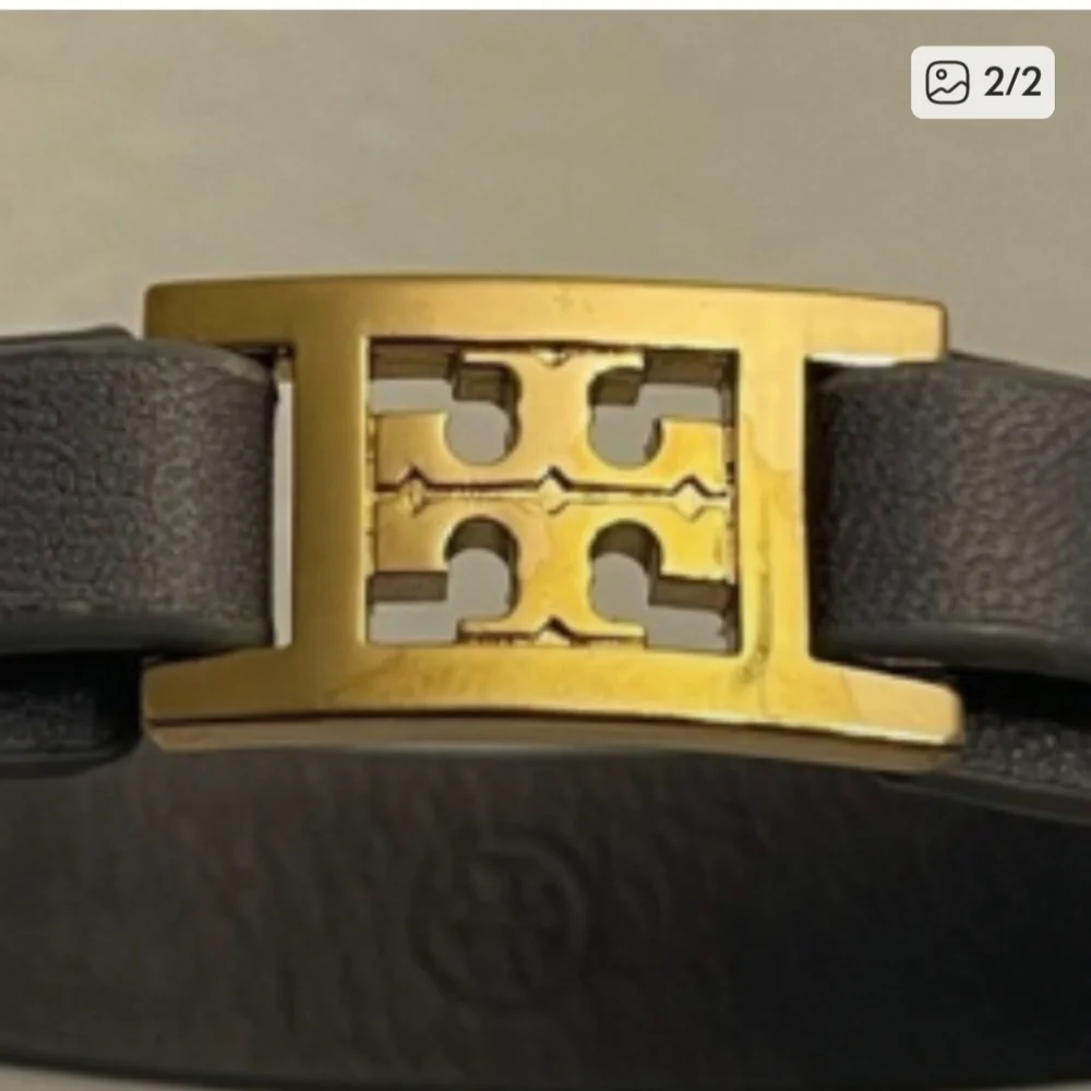 Tory Burch Gray and Gold Bracelet